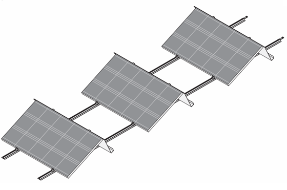 montážní systém Tric na fotovoltaické panely